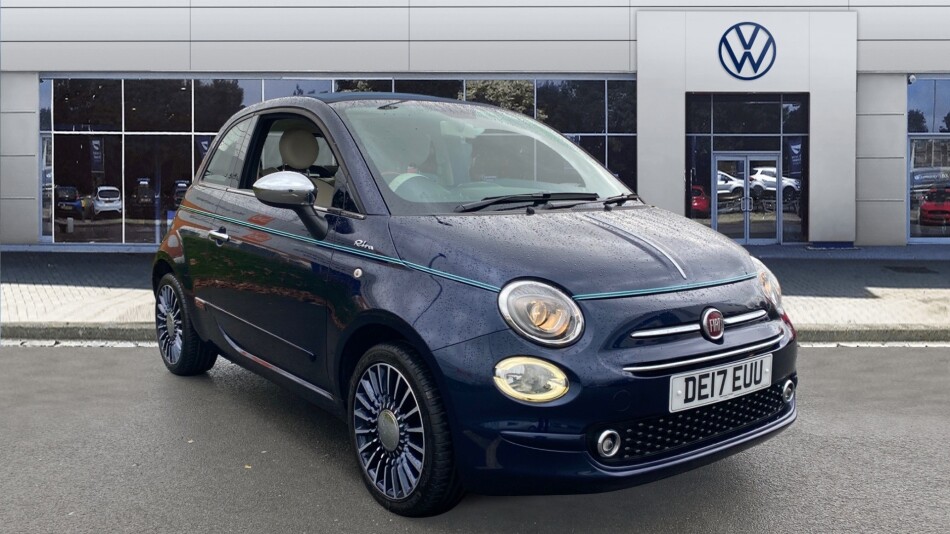 Used Fiat 500 1.2 Riva 2dr Petrol Convertible for Sale Vertu Motors